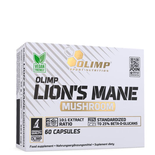 Lions Mane Mushroom, 60 caps Olimp