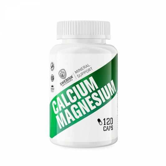 Swedish Supplements Calcium + Magnesium, 120 caps